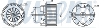 Вентилятор печки NISSENS 87223
