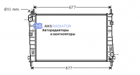 Радиаторы охлаждения двигателя AKS 322335R