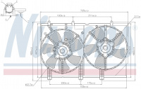 Вентилятор NISSENS 85276