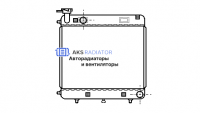 Радиаторы охлаждения двигателя AKS 502085R