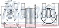 Радиатор масляный NISSENS 91123
