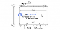 Радиатор охлаждения AKS 742105R