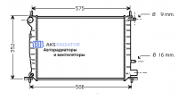Радиаторы охлаждения двигателя AKS 322219R