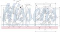 Вентилятор NISSENS 850039