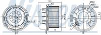 Вентилятор печки NISSENS 87077