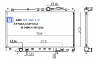 Радиаторы охлаждения двигателя AKS 522123Rusa-1R