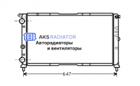 Радиатор охлаждения AKS 302142R