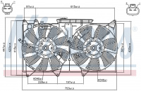 Вентилятор NISSENS 85487