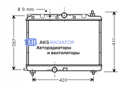 Радиатор охлаждения AKS 382121R