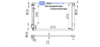 Радиаторы охлаждения двигателя AKS 812701R