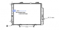 Радиаторы охлаждения двигателя AKS 502192R