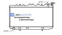 Радиаторы охлаждения двигателя AKS 272114R-1R