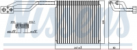 Радиатор испаритель (эвапоратор) NISSENS 92326