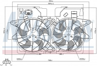 Вентилятор NISSENS 85278