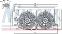 Вентилятор NISSENS 85402