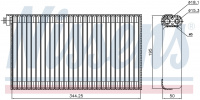 Радиатор испаритель (эвапоратор) NISSENS 92310