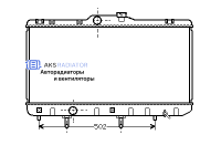 Радиатор охлаждения AKS 812189R