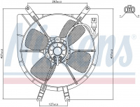 Вентилятор NISSENS 85043