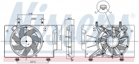 Вентилятор NISSENS 85810