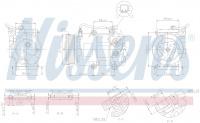 Компрессор кондиционера NISSENS 890655