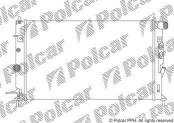 Радиаторы охлаждения 551608A9
