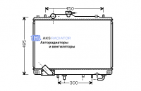 Радиатор охлаждения AKS 522157R
