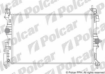 Радиаторы охлаждения OEM/OES (J.Deus) 55B2081X