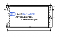 Радиаторы охлаждения двигателя AKS 552106R