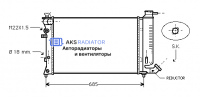 Радиатор охлаждения AKS 232109R