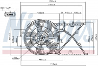 Вентилятор NISSENS 85210