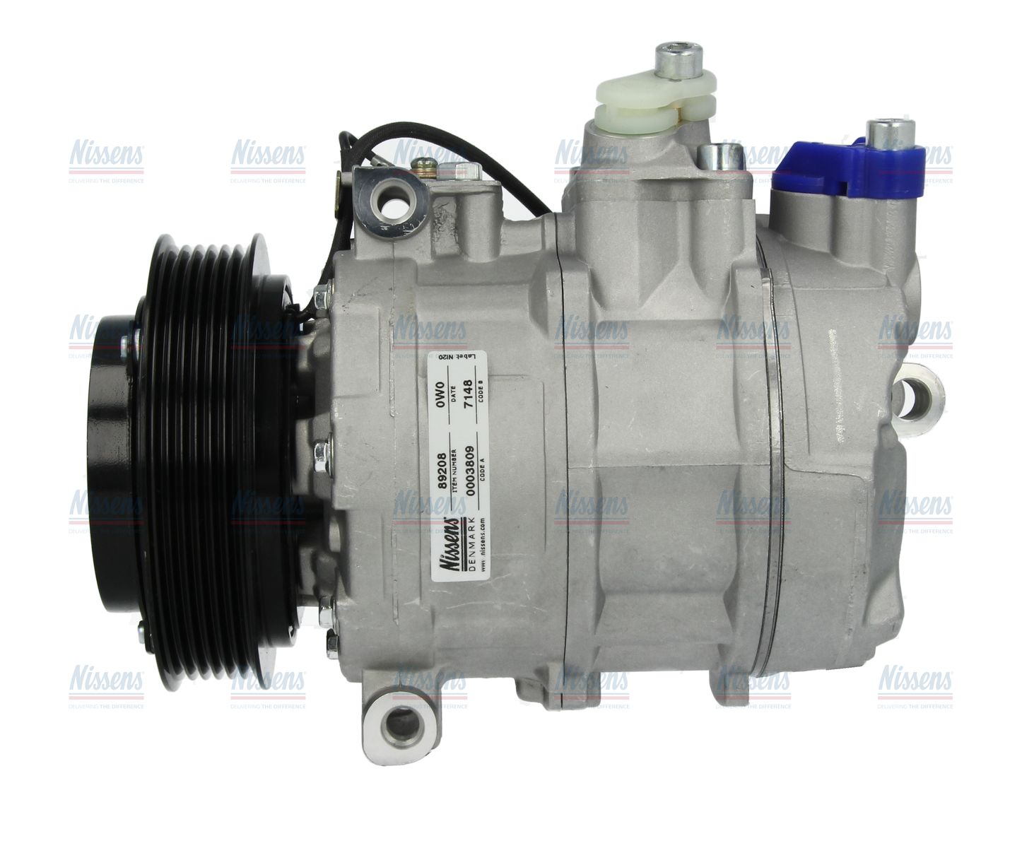Компрессор кондиционера NISSENS 89208