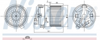 Вентилятор печки NISSENS 87258