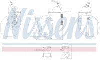 Бачок расширительный системы охлаждения NISSENS 996090