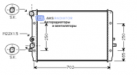 Радиатор охлаждения AKS 952193R