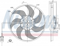Вентилятор NISSENS 85194