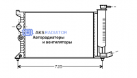 Радиатор охлаждения AKS 232104R