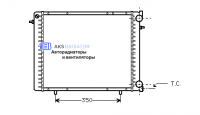 Радиаторы охлаждения двигателя AKS 602045R