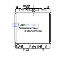 Радиаторы охлаждения двигателя AKS 272131R