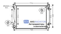 Радиаторы охлаждения двигателя AKS 132236R