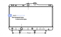 Радиаторы охлаждения двигателя AKS 812148R