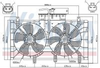Вентилятор NISSENS 85221