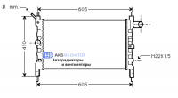 Радиаторы охлаждения двигателя AKS 552023R