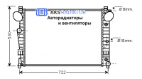 Радиаторы охлаждения двигателя AKS 502301R