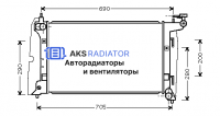 Радиаторы охлаждения двигателя AKS 812290R