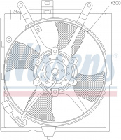 Вентилятор NISSENS 85298