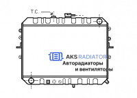 Радиаторы охлаждения двигателя AKS 452045R