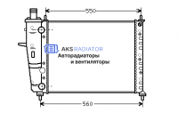 Радиатор охлаждения AKS 302230R