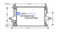 Радиаторы охлаждения двигателя AKS 902115R