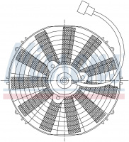 Вентилятор NISSENS 85984
