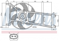 Вентилятор NISSENS 85023